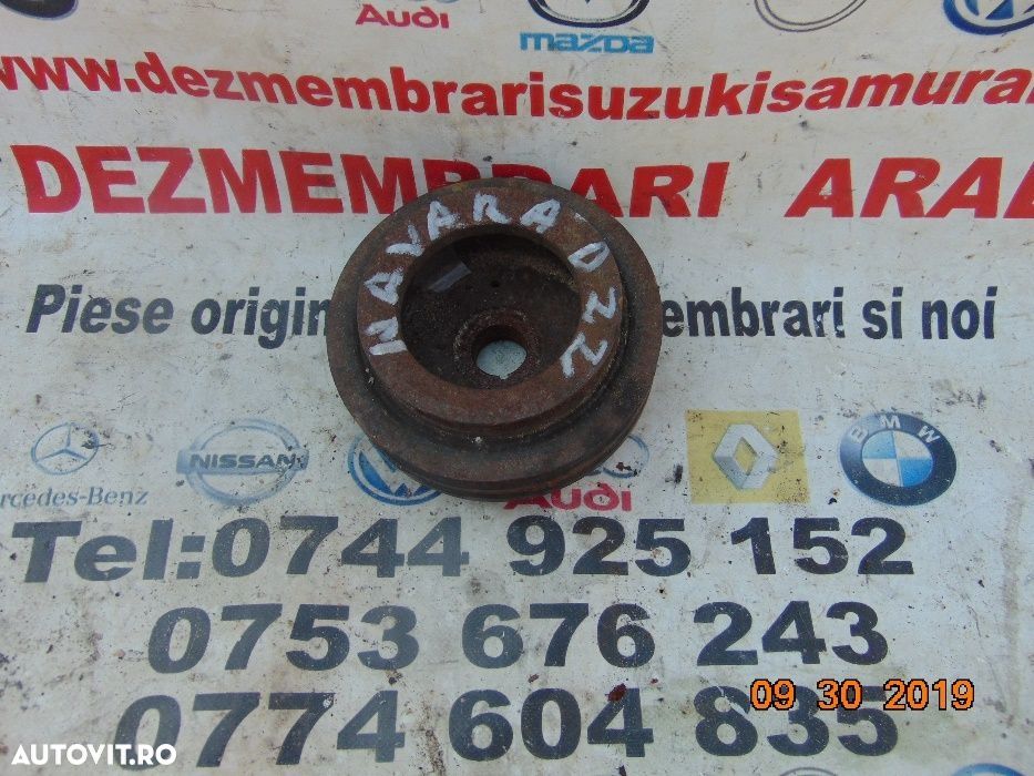 Fulie motor Nissan navara D22 motor 2.5 dezmembrez Navara d22 2.5 - 1
