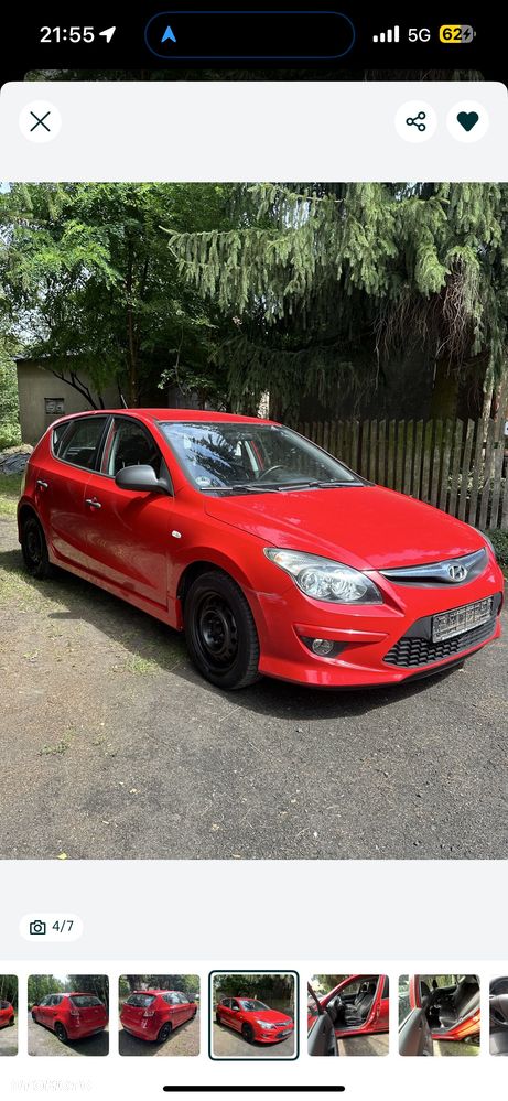 Hyundai i30 JA czerwony czerwone maska błotnik błotniki zderzak przedni lift drzwi prawe lewe przednie tylnie klapa bagażnika zderzak tył lift - 4
