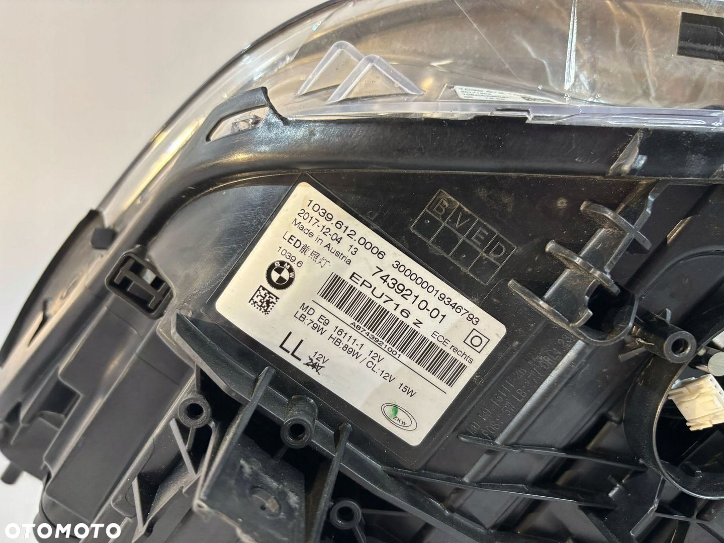 BMW 5 G30 G31 Lampa Adaptive Led Prawa - 17496 - 9