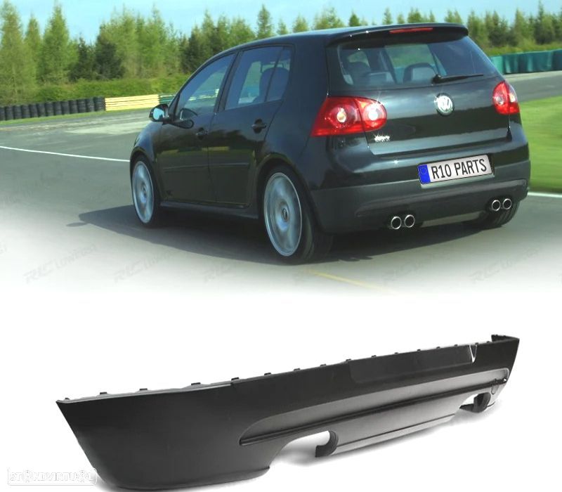 DIFUSOR VOLKSWAGEN VW GOLF 5 03-08 LOOK GTI R32 - 2