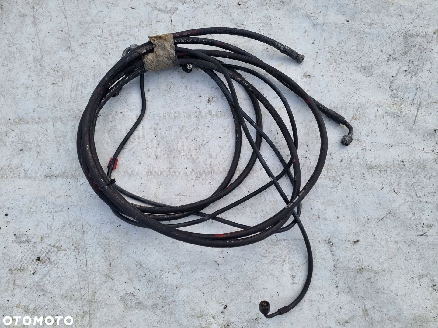 PRZEWODY WĘŻE PODNOSZENIA KABINY KOMPLET DAF 65 75 85 CF - 1
