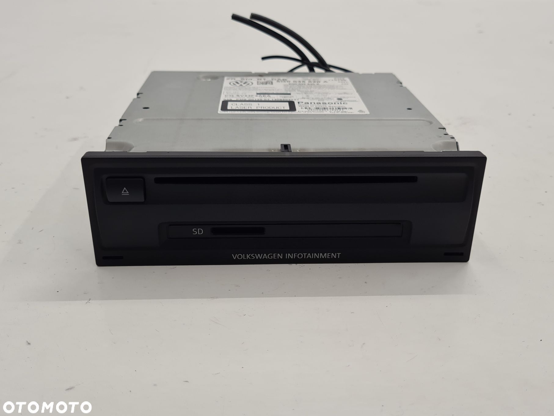 VW GOLF VII MULTIMEDIA CZYTNIK KART SD 5G0035820A - 1