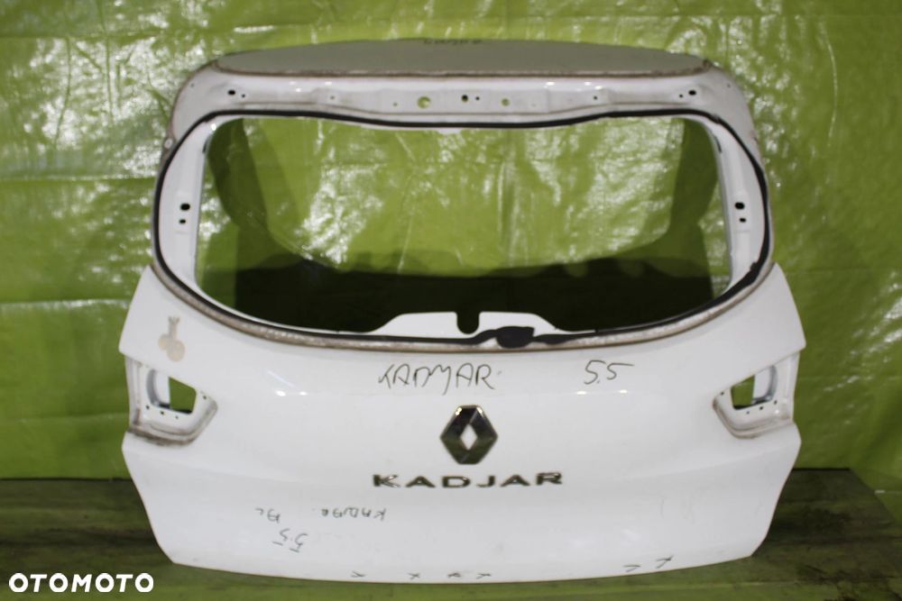 Klapa tył Renault Kadjar 2015-2022r.