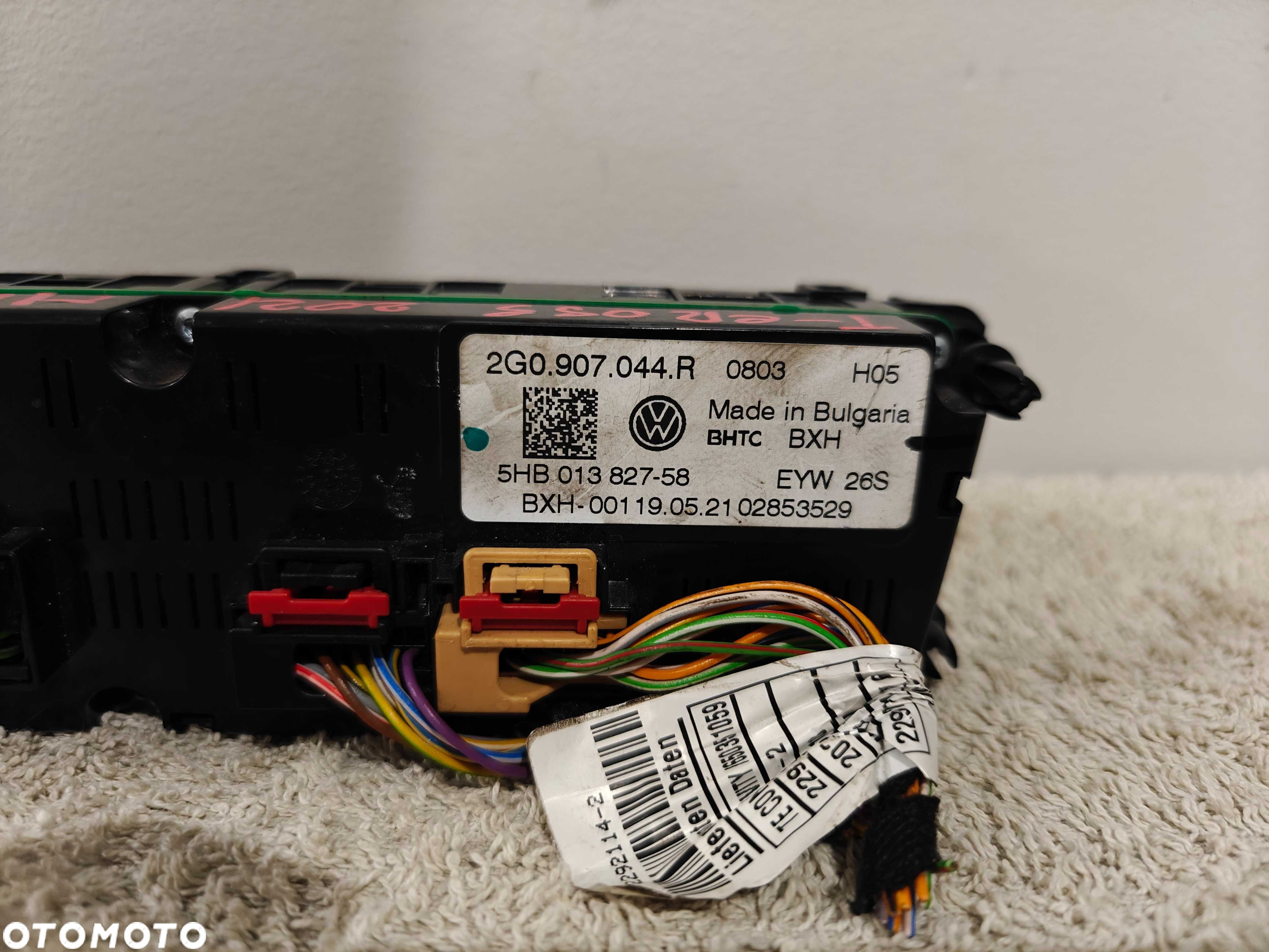 Panel Klimatyzacji Volkswagen Polo IV Generacji 2G Oryginał EUROPA - 6