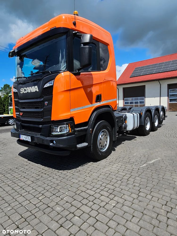 Scania R500 XT 8X4 RAMA DO ZABUDOWY OŚ PODN.I SKRĘTNA! - 24