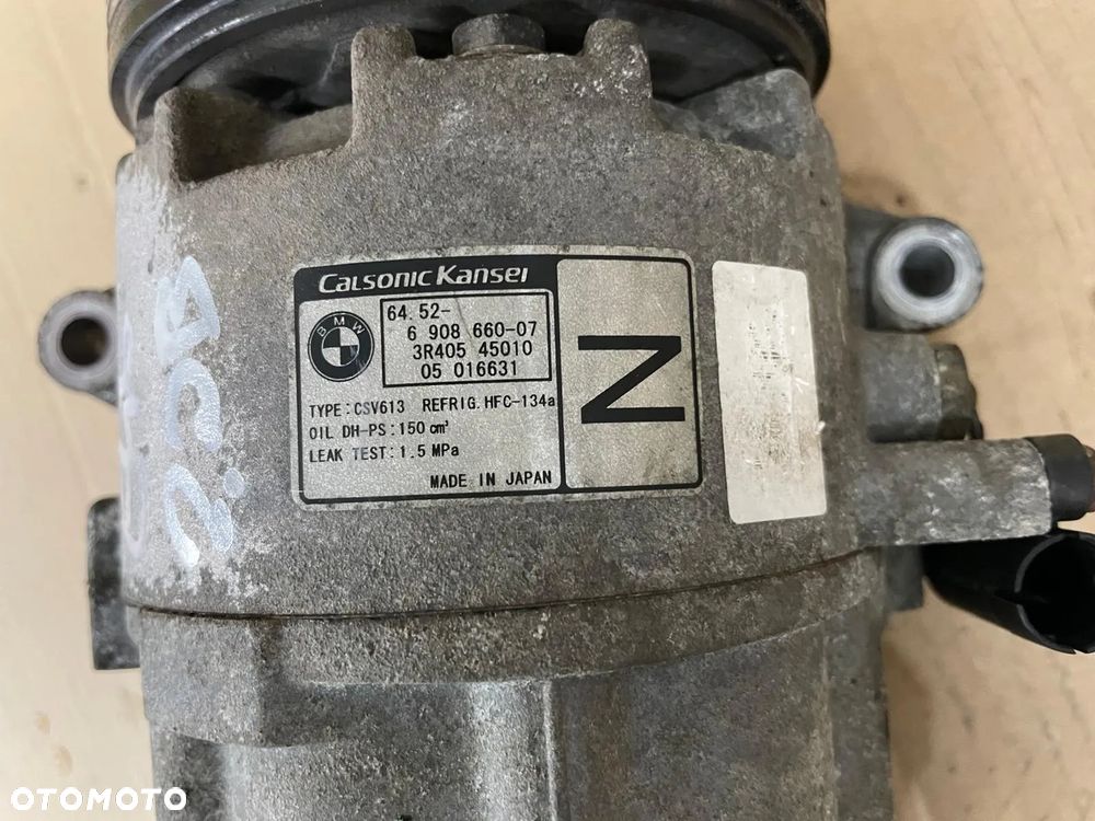 BMW 3 E46 2.0i N46 SPRĘŻARKA KLIMATYZACJI 6908660-07 - 3