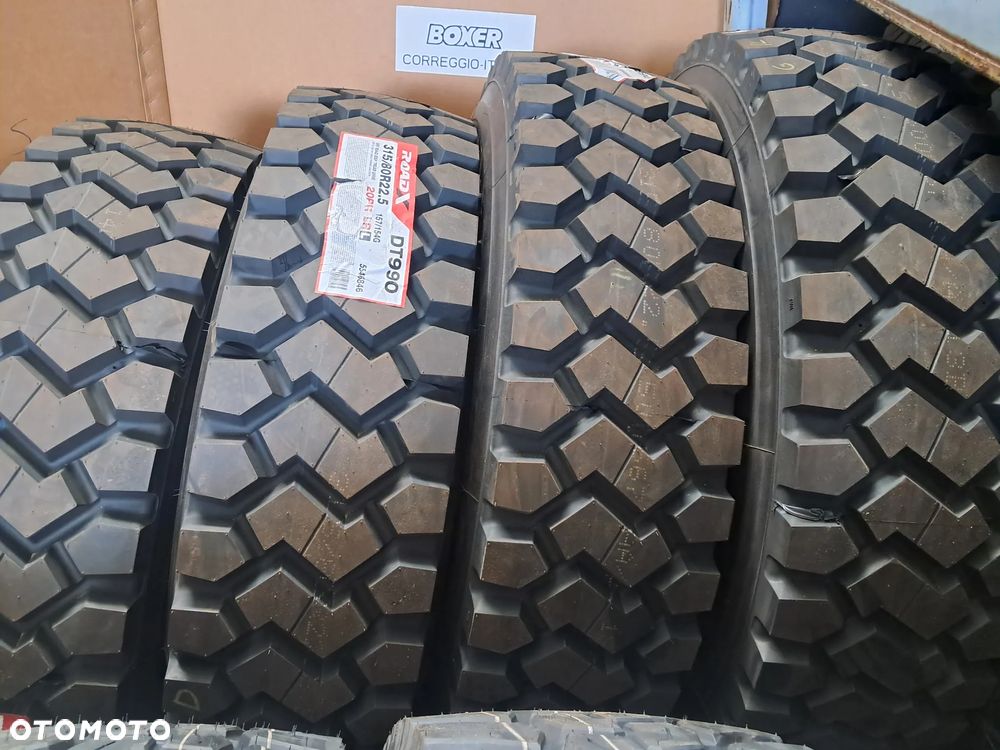 Opony 315/80r22.5 ROADX napędowe 6 lat gwarancji - 1