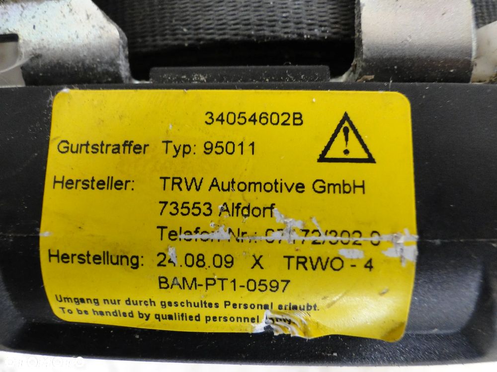 RENAULT LAGUNA III 3 KONSOLA DESKA PODUSZKI AIRBAG PASY SENSOR KOMPLET ORYGINAŁ EUROPA - 17