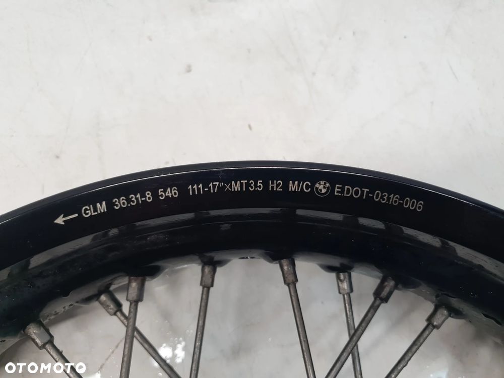 Felga Przód Przednia Do Bmw K25 R 1200 GS 2004 - 12
