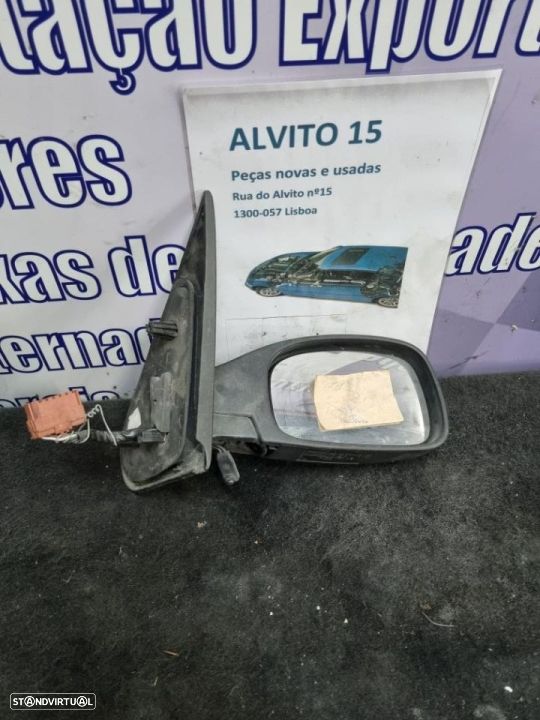 espelho retrovisor Peugeot 306 -97  elétrico direito origem - 1