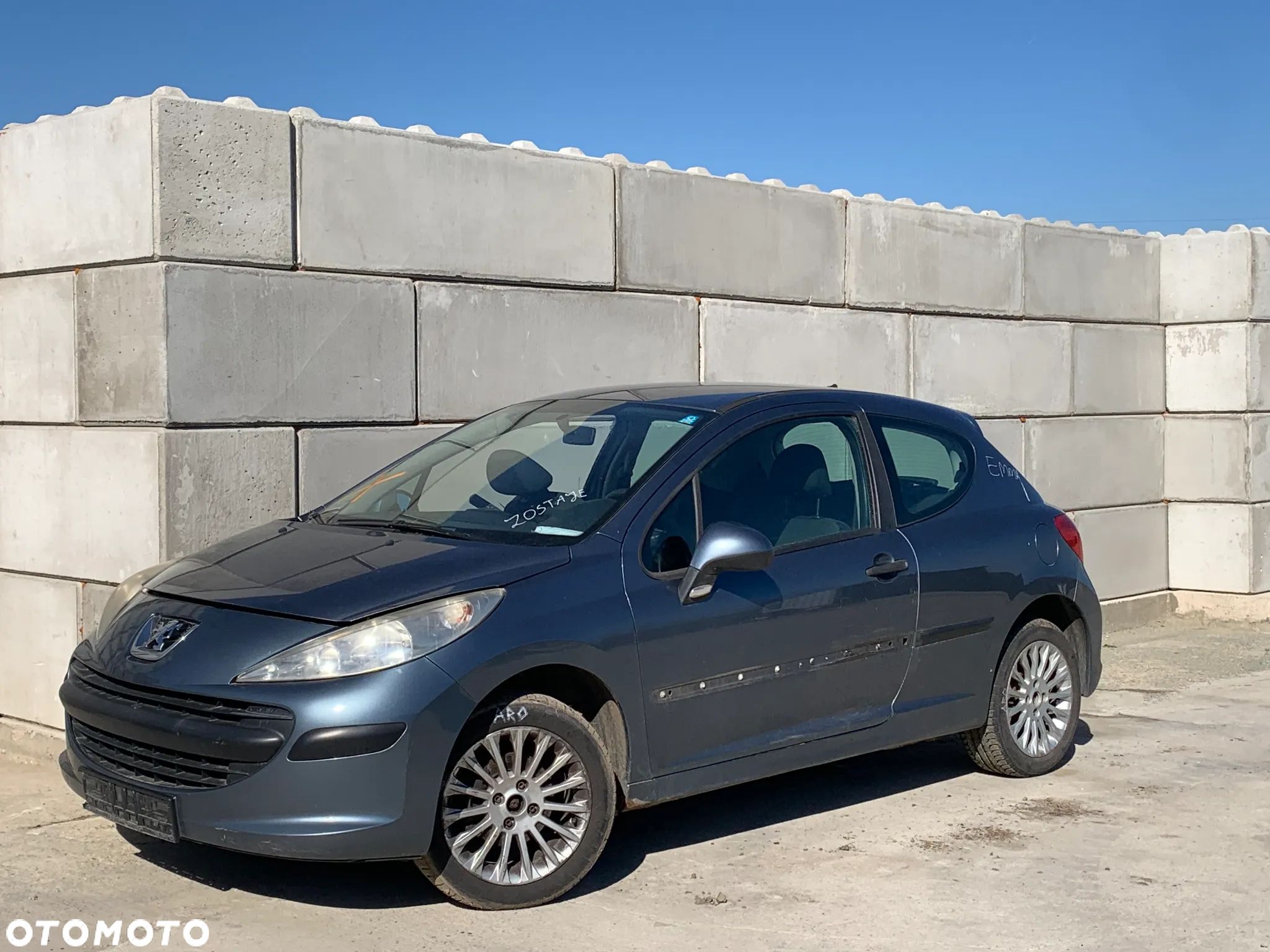 PEUGEOT 207 *SAMOCHÓD NA CZĘŚCI* 2009 MASKA LAMPA DRZWI LUSTERKO ZDERZAK GRILL BŁOTNIK KLAPA BELKA PRAWE LEWE PRZÓD TYŁ - 1