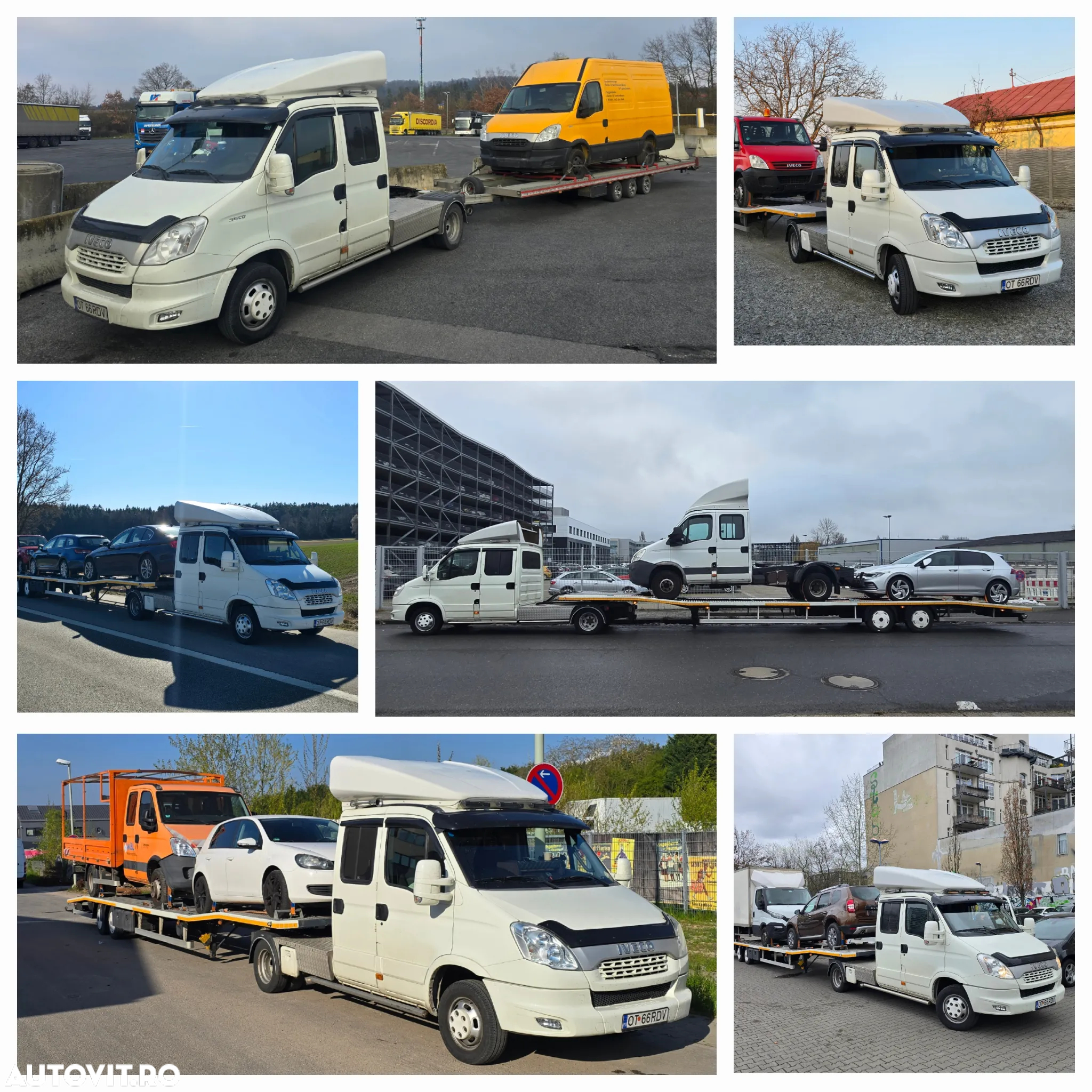Iveco Daily MiniTir Mini Cap Tractor N1 3.5T cu 12T in ansamblu - 9