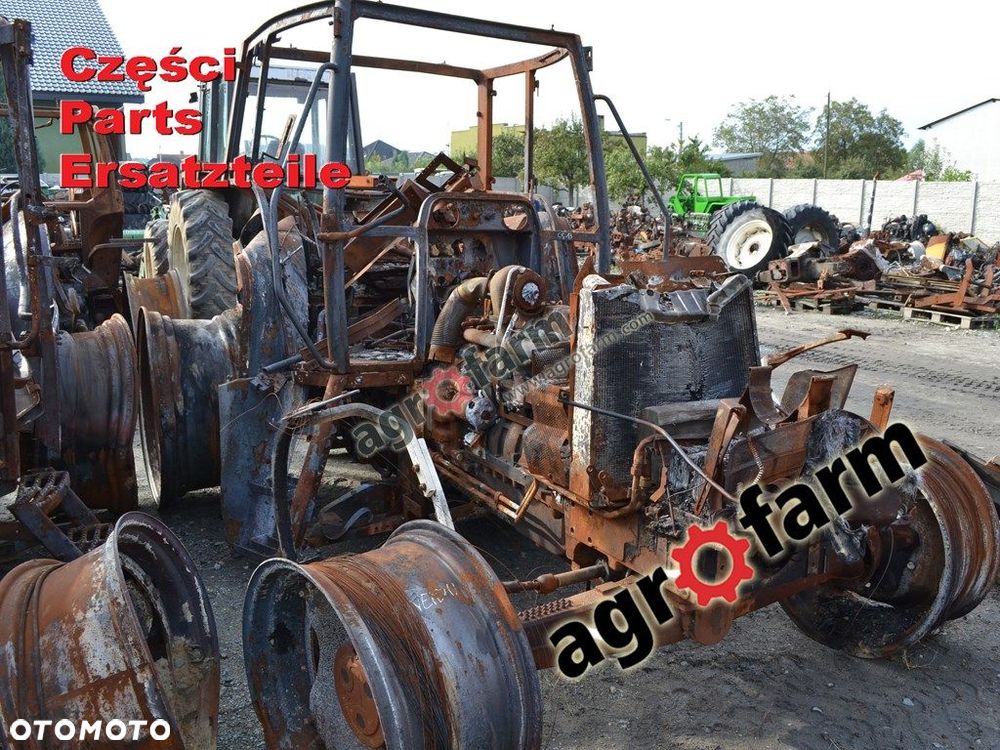 Case CS 130 części, skrzynia biegów, silnik - 1