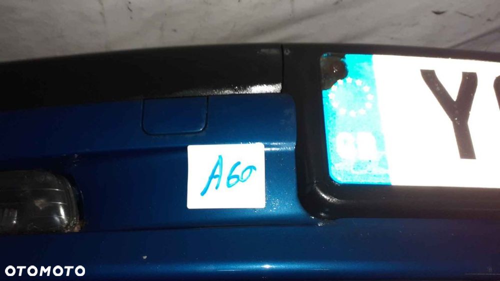 + ZDERZAK PRZÓD PRZEDNI DO BMW E46 SERIA 3 SEDAN KOMBI TOURING TOPAS NIEBIESKI HALOGENY - 2