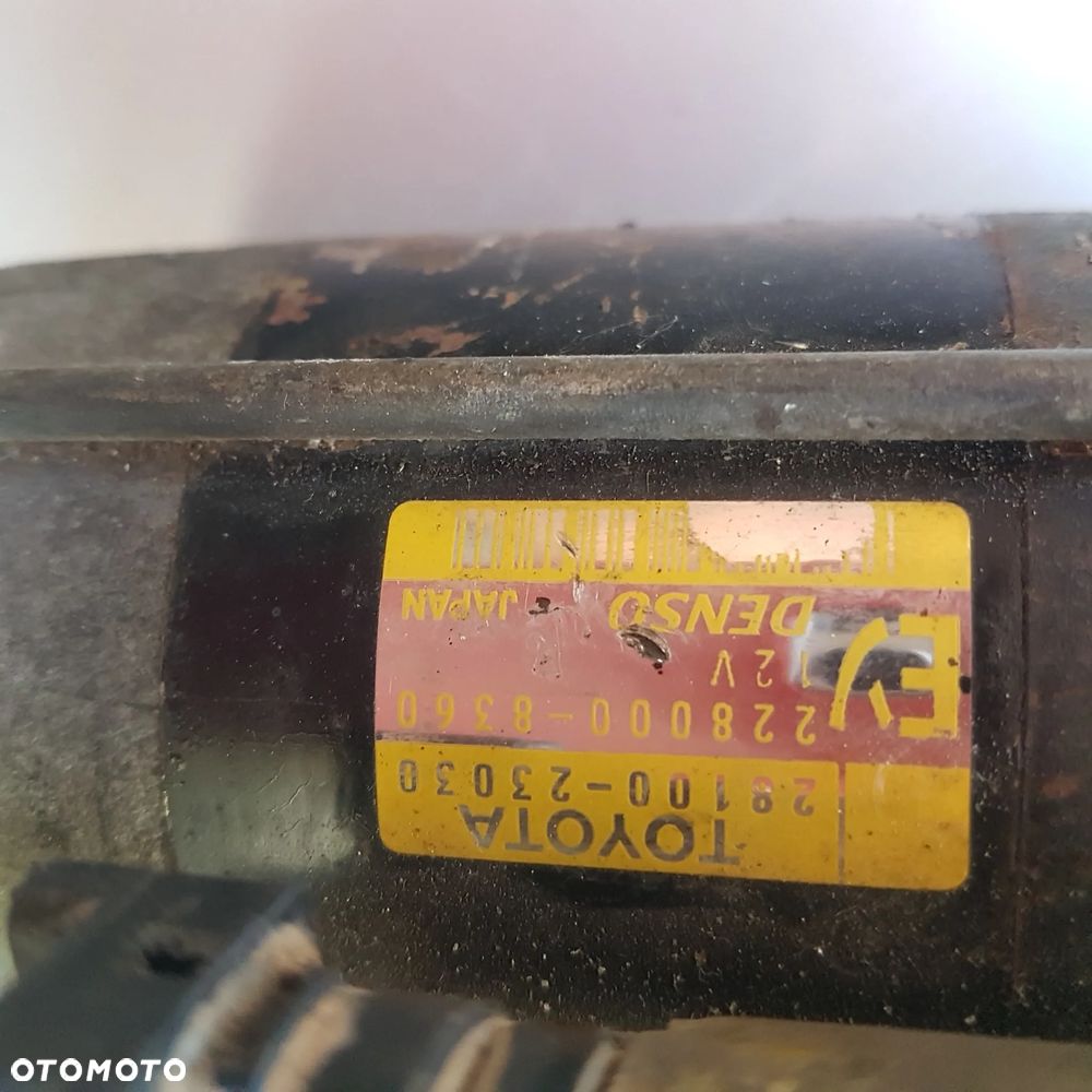 rozrusznik toyota yaris jaris I 1.4 d4d 1.0 1.3 1.5 vvti  jak nowy igła - 22