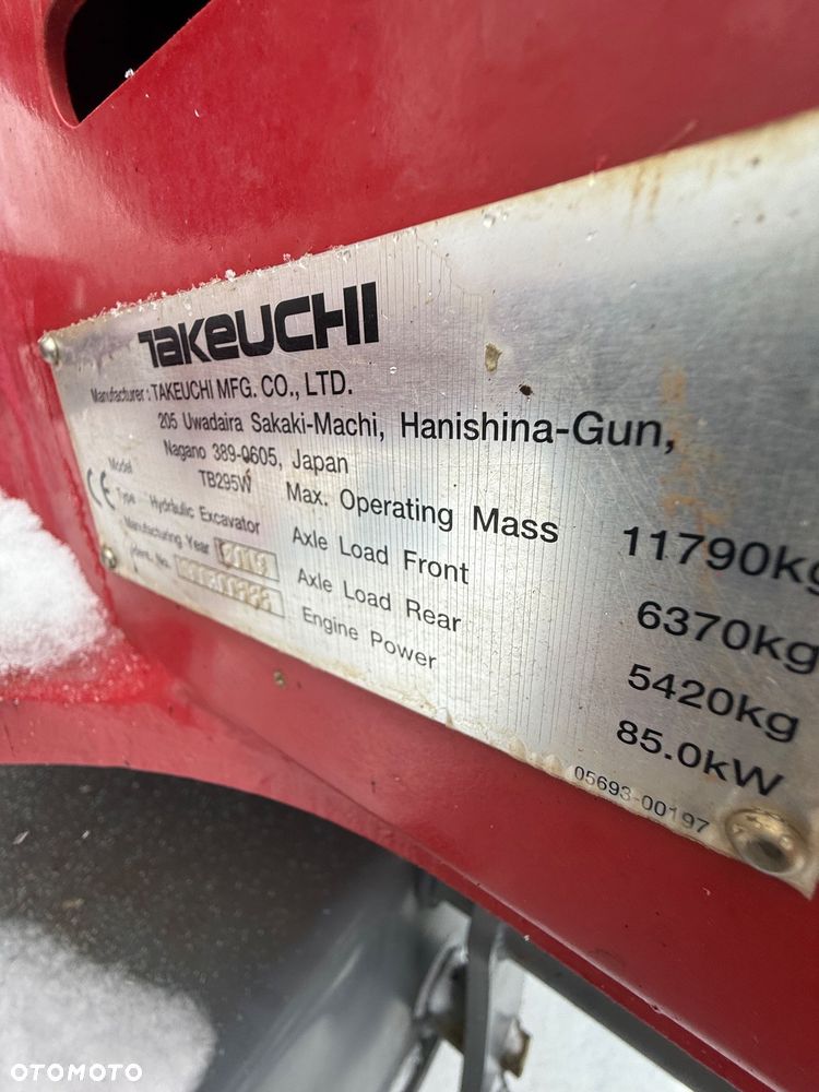 Takeuchi TB 296 - 9