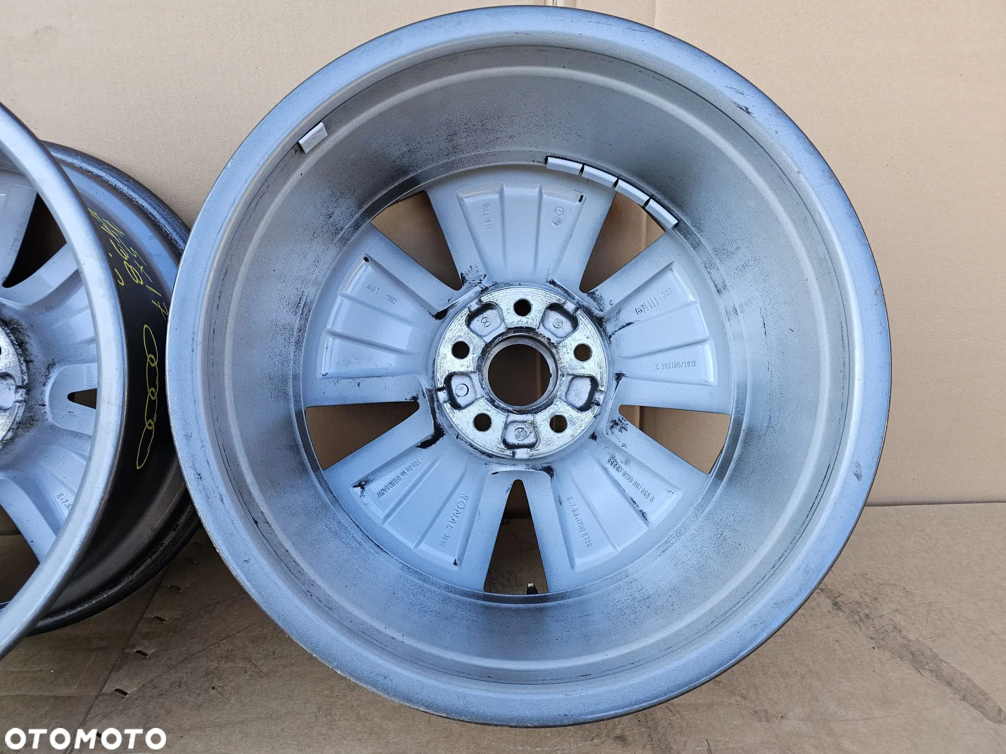 (F127) Audi OE S-Line A4 B9 A6 S6 C8 / 8W0601025G /  7,5Jx17 ET38 5x112 - 9