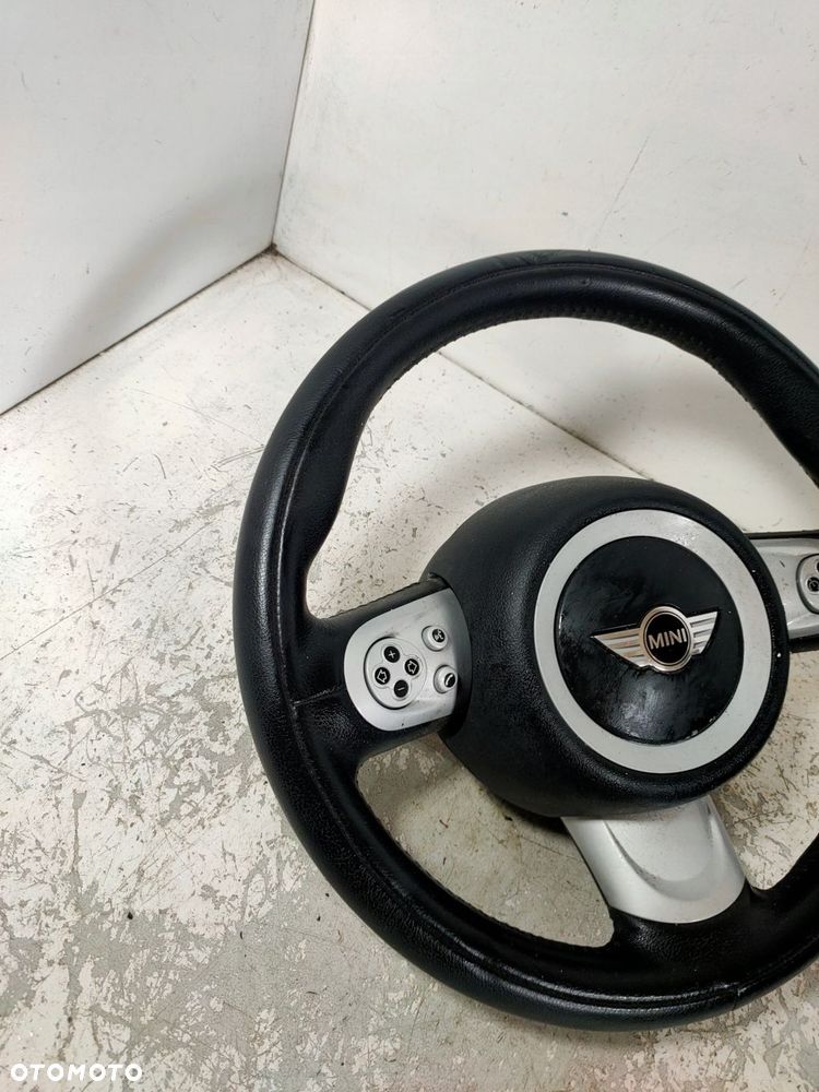 kierownica mini cooper r56 czarna skóra multifunkcja - 2