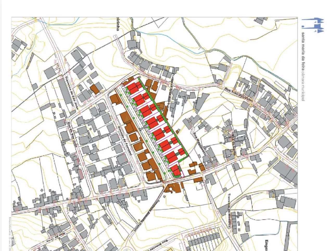 Terreno Urbano de 9612 m² em Fiães para Construção - Grande imagem: 5/7