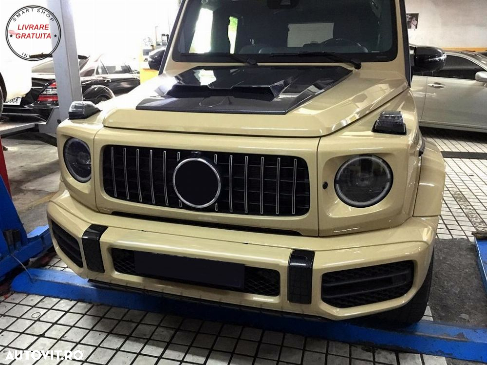 Ornament Capota Mercedes G-Class W463 Facelift (2018-2022) Dry Carbon- livrare gratuita - 13