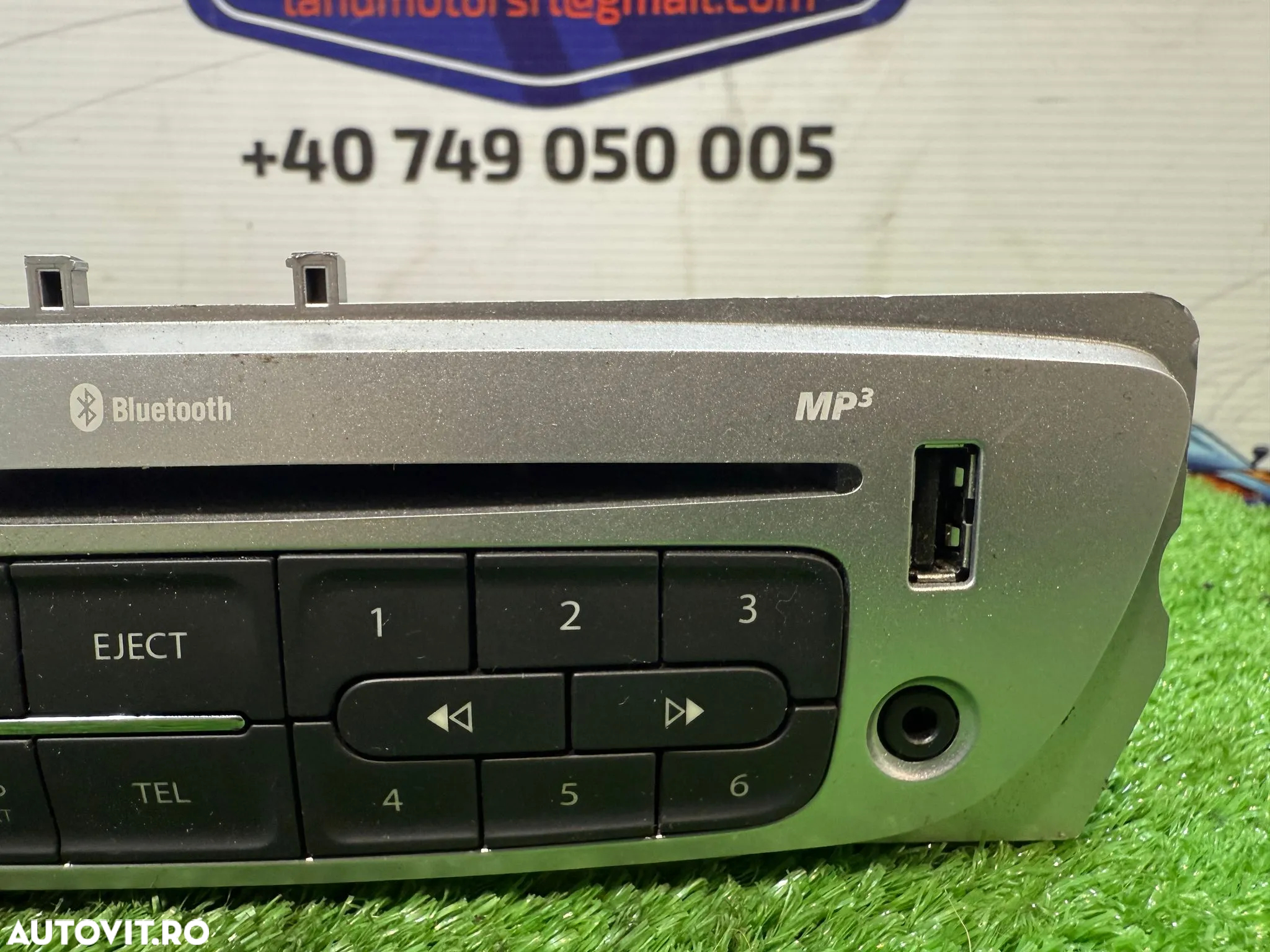 RADIO CD PLAYER RENAULT MEGANE III B95 1.6 DIESEL 2014 COD OEM 281159184R 2008-2016 - 3