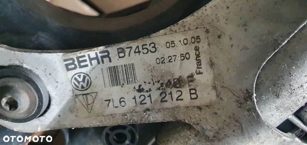 Pas przedni kompletny chłodnice wentylatory belka VW Touareg 7L 3.0 TDI Automat - 13