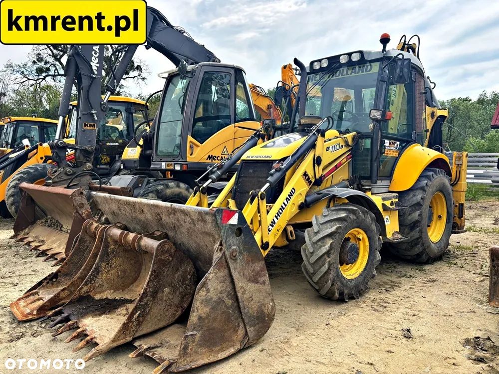 New Holland B110B KOPARKO-ŁADOWARKA 2011R. | JCB 3CX CAT 428 432 CASE 580 590 NEW HOLLAND 115 - 25