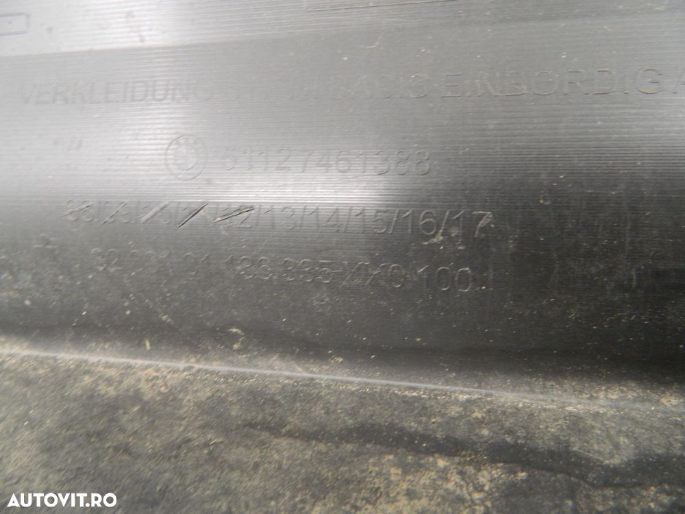 Bara spate BMW Seria 1 F40, 2019, 2020, 2021, 51127461391. - 14