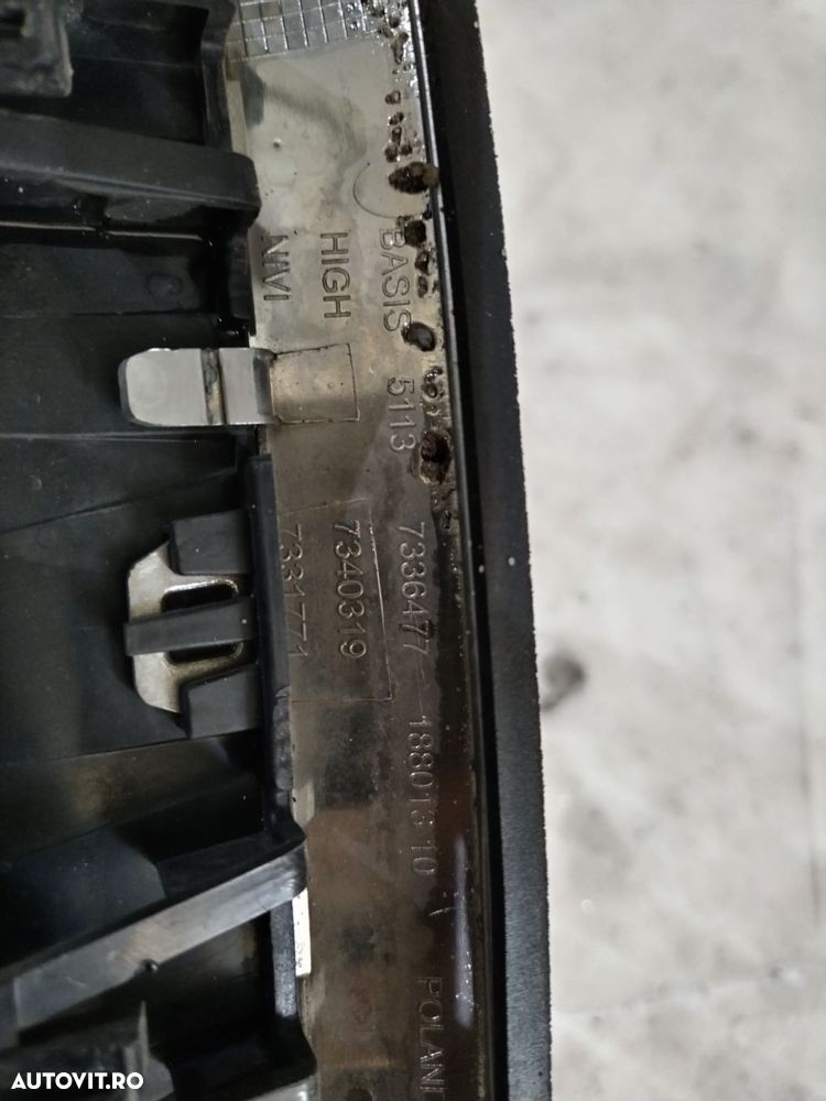 Grila radiator stanga, BMW Seria 5, F10, F11, 2010, 2011, 2012, 2013, 2014, 2015, 2016, cod origine OE 51137336477. - 6