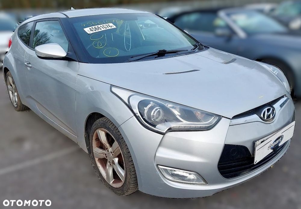 HYUNDAI VELOSTER PRZÓD MASKA ZDERZAK BŁOTNIKI LAMPY ANGIELSKIE - 1