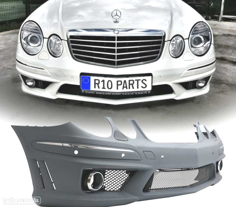 PÁRA-CHOQUES FRONTAL MERCEDES W211 06-09 LOOK AMG - 1