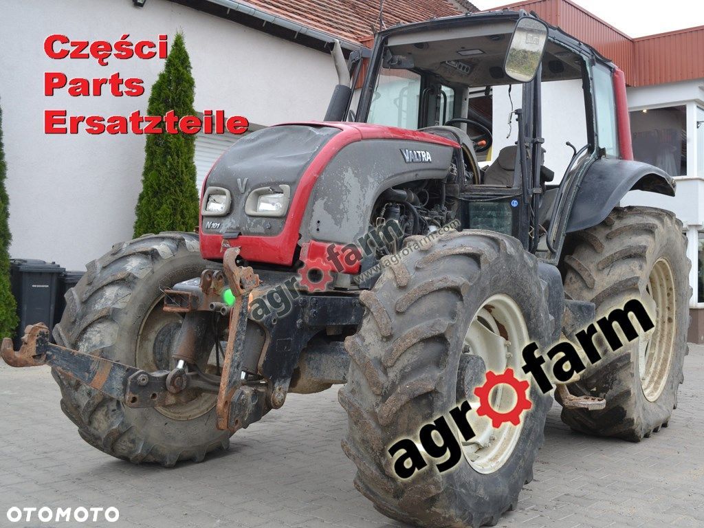 Valtra N101 części, skrzynia biegów, most przedni - 1