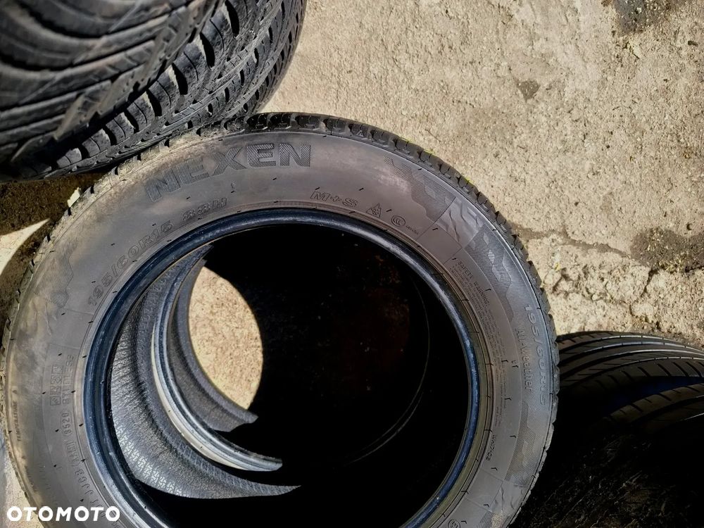 195/60R15 88H Opony Całoroczne Wielosezonowe NEXEN N'BLUE 4SEASON WH17 6,5mm Legnica ALU-RAD 195/60 20r. - 7