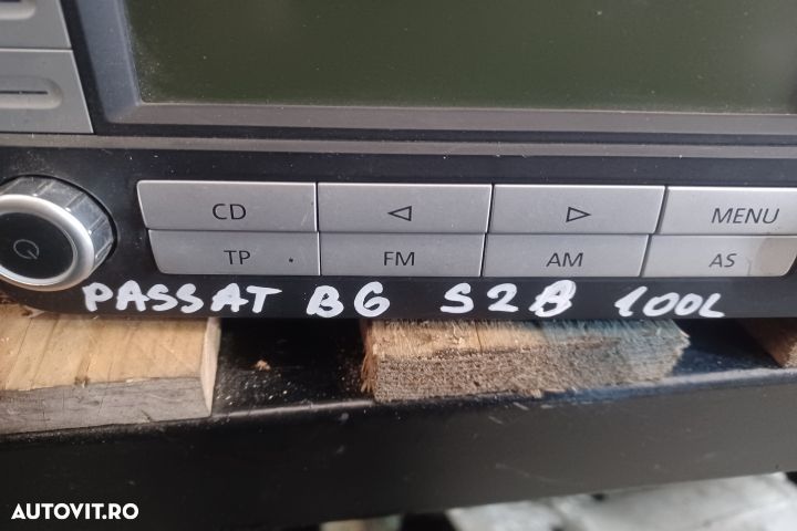 Radio cd 1K0035186AD Volkswagen VW Passat B6 [2005 - 2010] wagon 5-us - 1