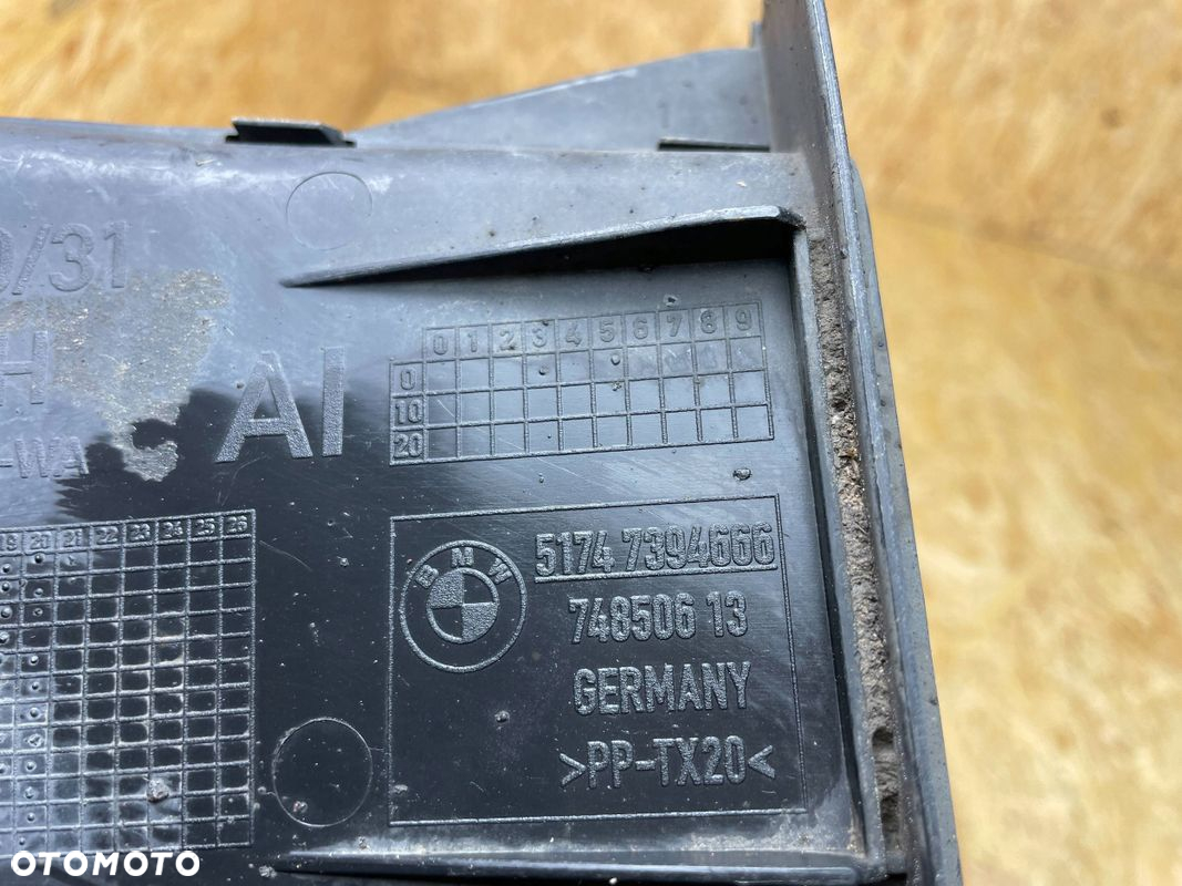 WLOT DOLOT PRZEWÓD KANAŁ POWIETRZA PRAWY BMW 5 G30 G31 7394666 - 7