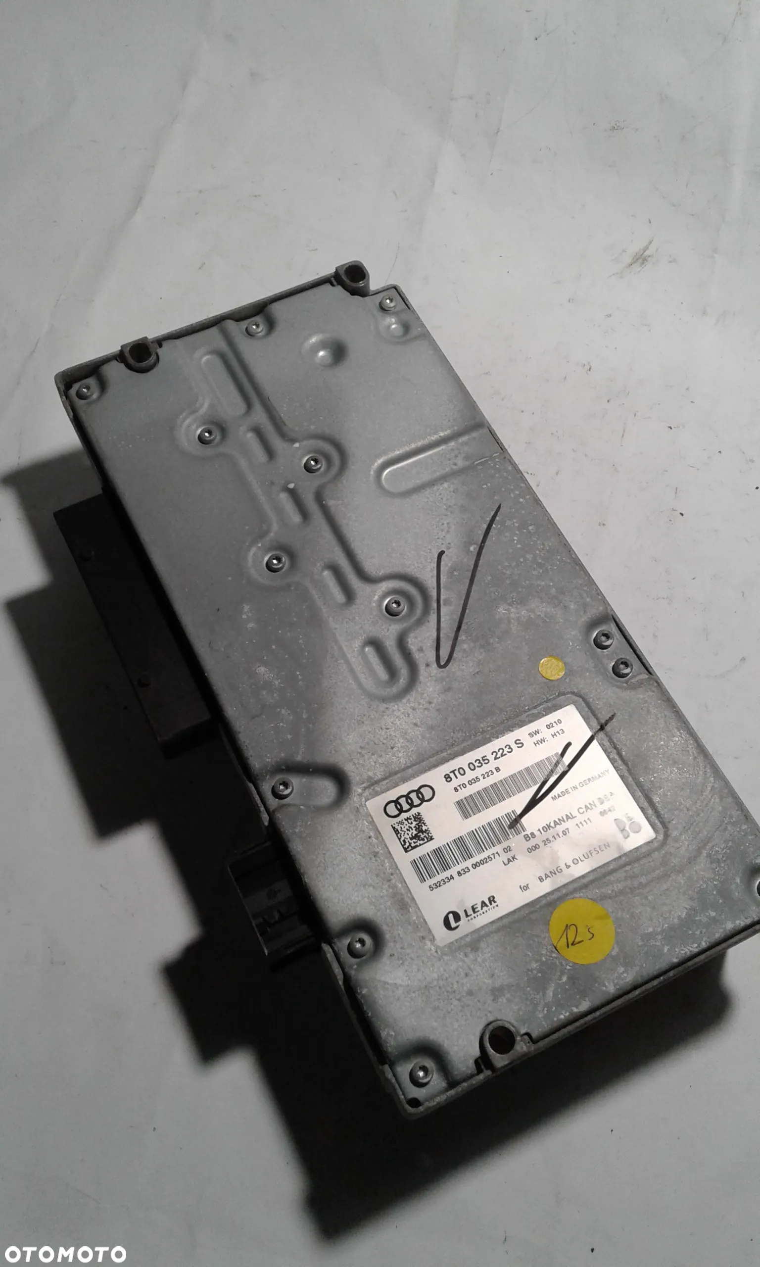 Wzmacniacz moduł radia Audi A4 B8 A5 8T Q5 B&O Bang&Olufsen 8T0035223S - 2