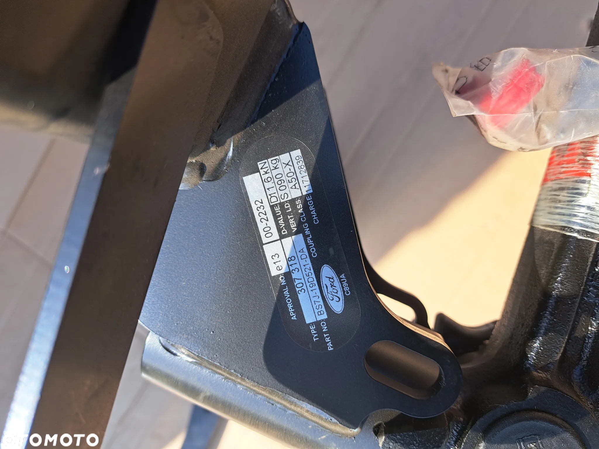 Hak Holowniczy Ford Mondeo MK-4 IV Kombi 1702164 AMBS7J-19D520-DA BS7J-19D521-DA - 4
