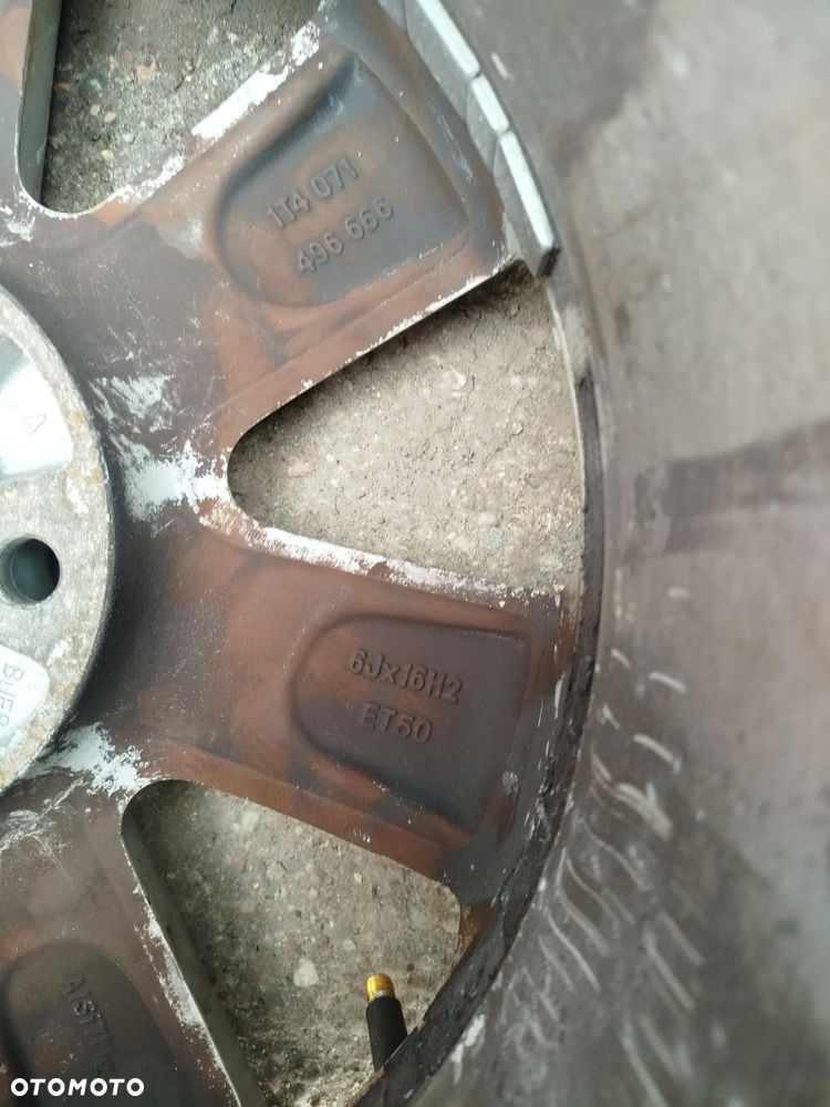 Felgi aluminiowe r16 et50 5x112 Volkswagen Mazowieckie Warszawa - 7