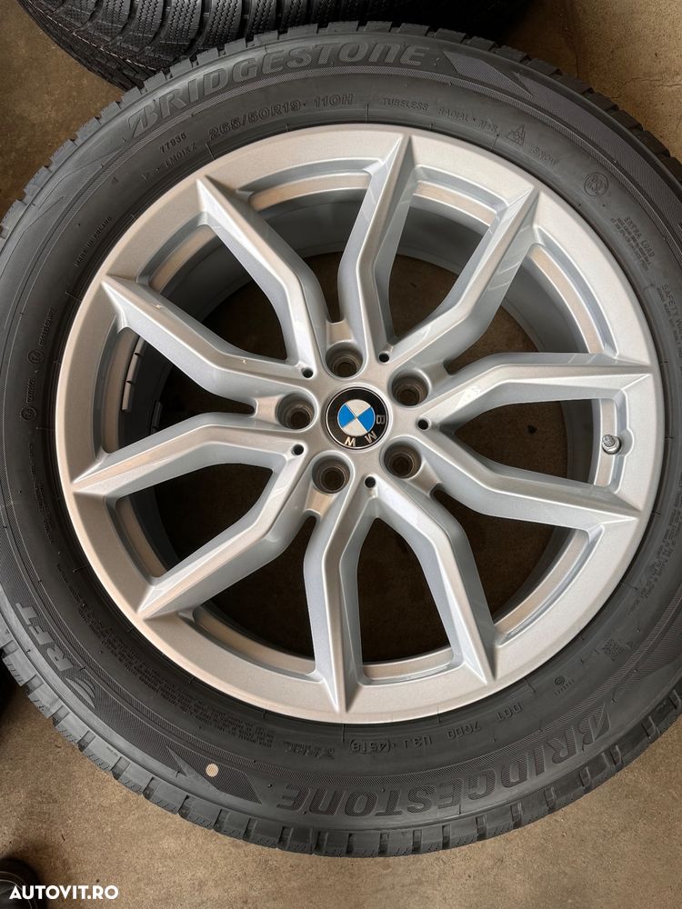 Vând jante originale BMW X5 G05 pe 19” noi cu anvelope noi de iarnă - 4