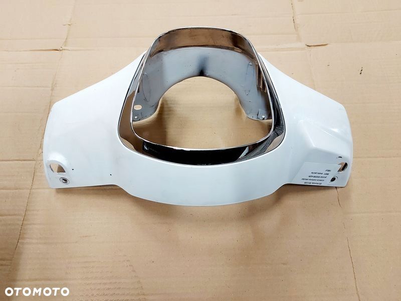 HONDA SH125 CZASZA OSŁONA OKULAR PRZÓD BIAŁA PERŁA - 3