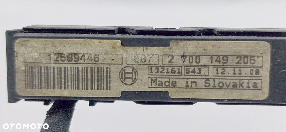 wiązka wtryskiwaczy paliwa insignia a 2.0 t 09r a20nht 12589446 - 4