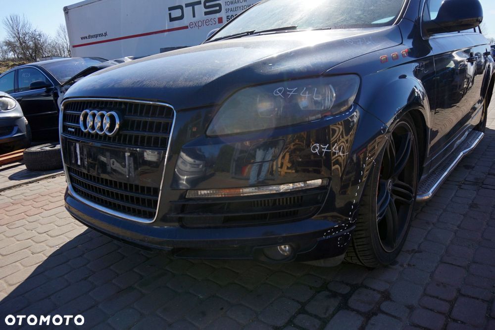 MASKA ZDERZAK BŁOTNIKI LAMPY Q7 4L LIFT LZ5Q  AUDI 2009-2015 CZARNY PRZÓD KOMPLETNY - 21