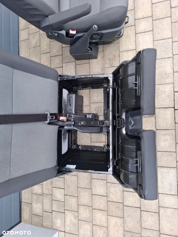 VW T5 T5 LIFT T6 FOTELE PRZEDNIE KANAPA 2 OSOBOWA - 11