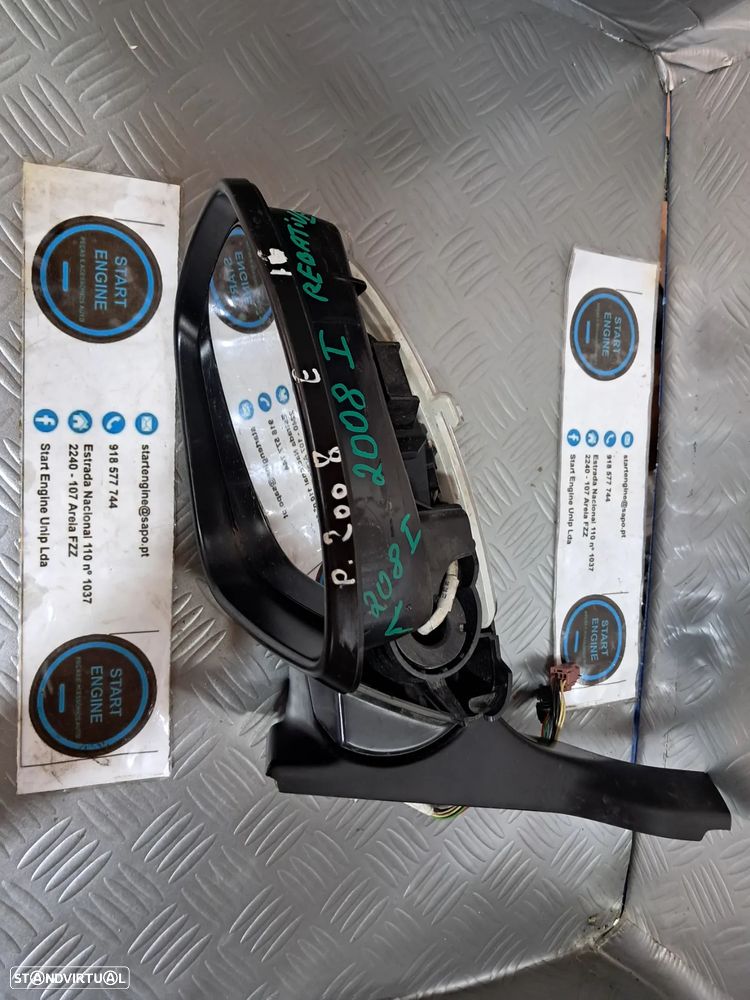 Espelho retrovisor Peugeot 208 I 2008 I 2013-2019 - 3