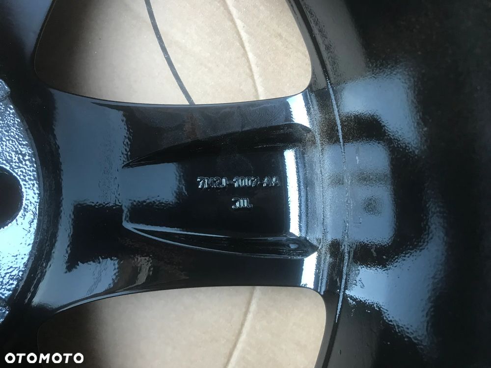 Felgi Ford Mondeo Focus S-Max 17 7x17 5x108 ET55 Czarny Połysk - 4