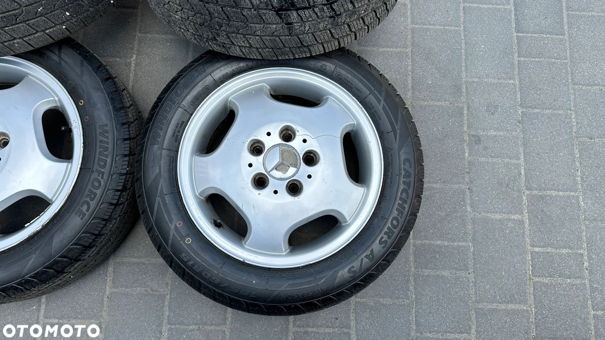 Koła 185/60 Całoroczne 2023 r15 5x112 mercedes felgi alufelgi ET54 - 5