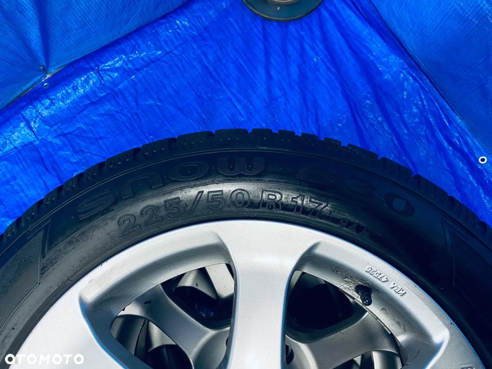 KOŁA KOŁO 17 FELGA ALUMINIOWE ALUSY FELGA 17" x 7J  5X120 ; 67,1mm ET41 KOMPLET ; OPONY ZIMA ZIMOWE 2025R ; OPEL INSIGNIA A ; TS8987 ORYGINAŁ - 11