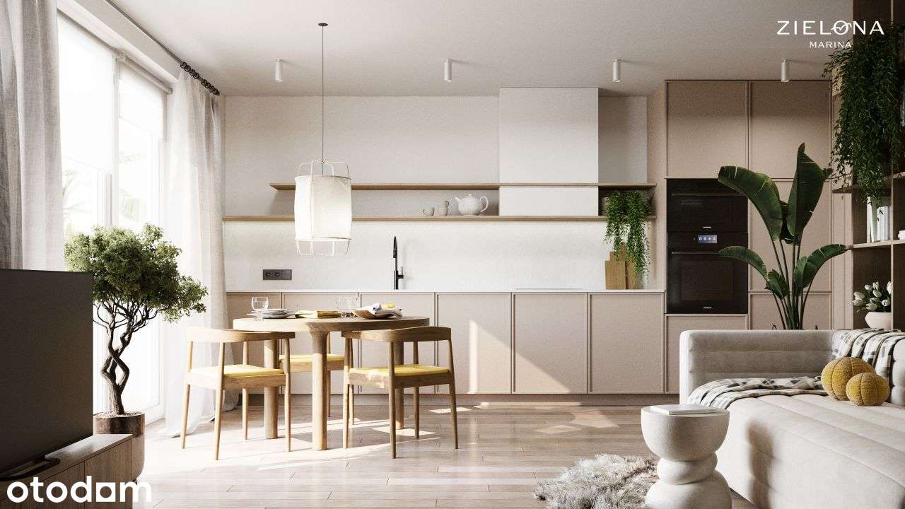 2 pokoje, balkon, SPA, 500 m od plaży – idealne pod najem - M21