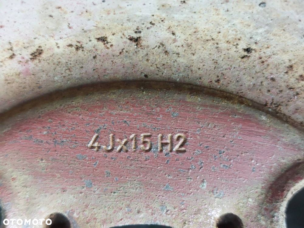 KOŁO DOJAZDOWE DOJAZDÓWKA 4X100 4Jx15 ET38 FI60,1 125/90R15 RENAULT - 2