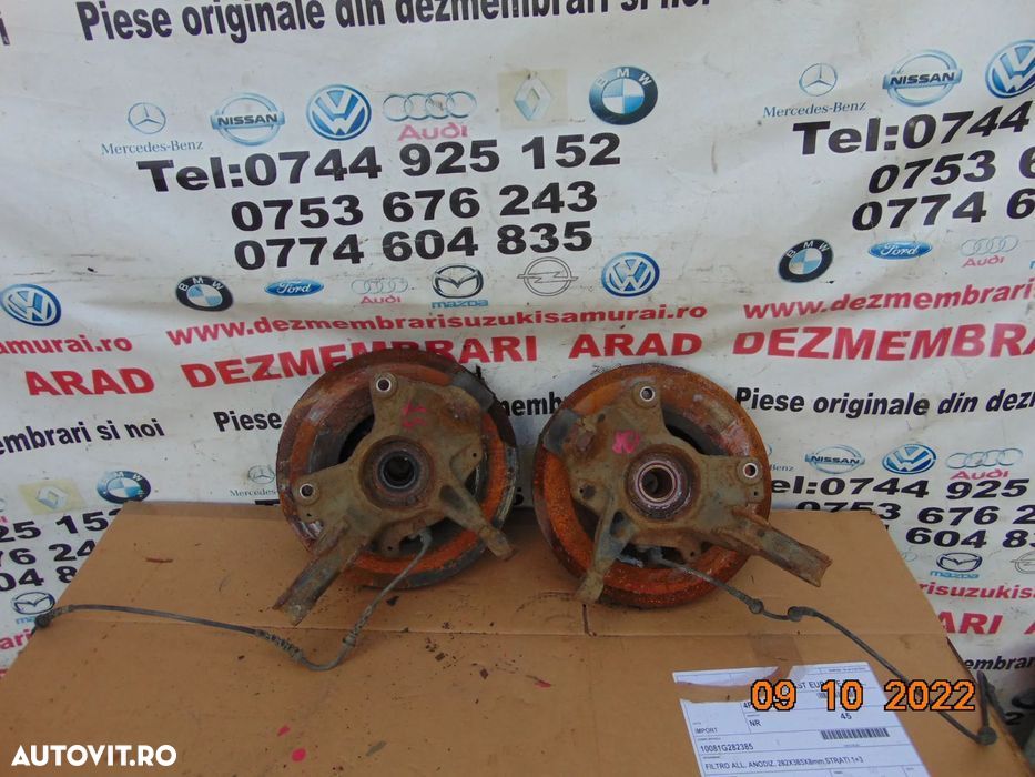 Fuzeta renault Megane 3 an 2008-2015 fuzete fata stanga dreapta Scenic - 2